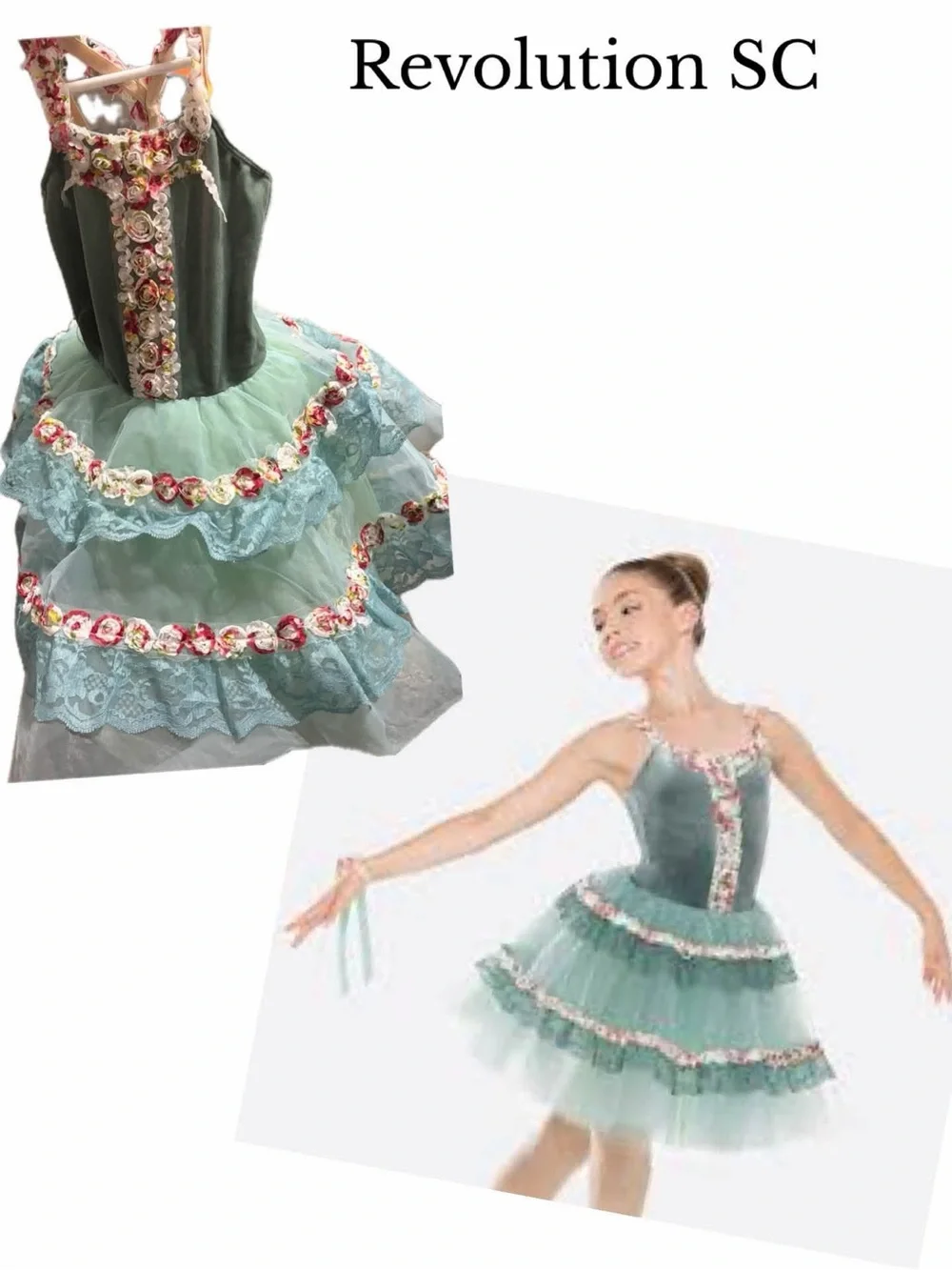 Revolution dance wear porter dance costume SC girls